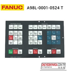 FANUC TUŞ TAKIMI A98L-0001-0524 T